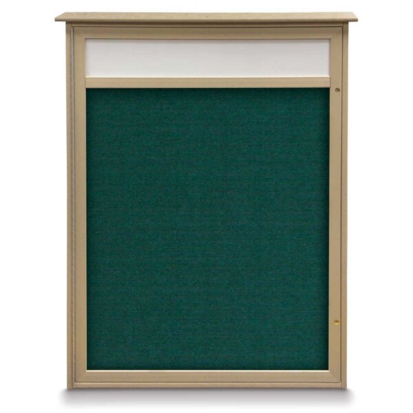 Double Door Enclosed Indoor Letterboard